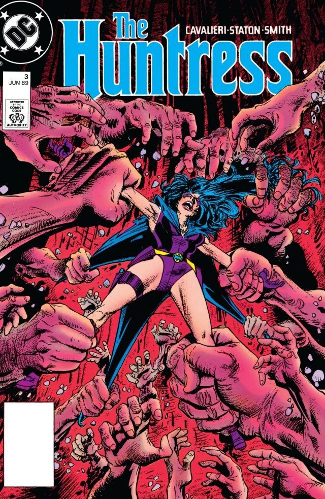 The Huntress #3 cover