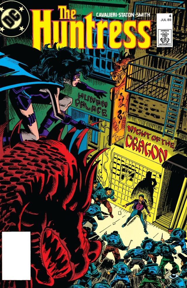The Huntress #4 cover