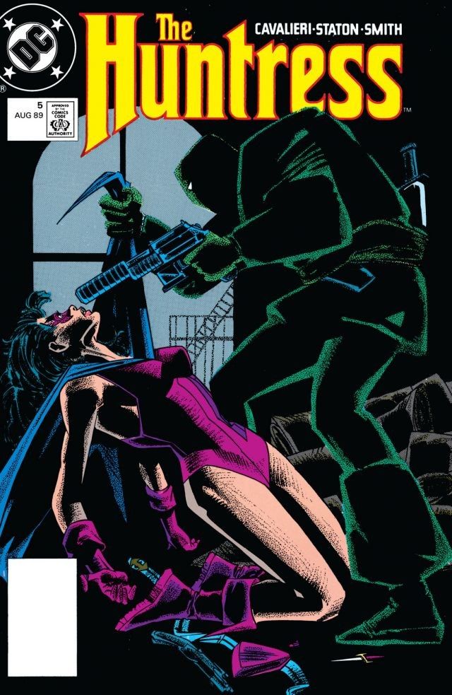 The Huntress #5 cover