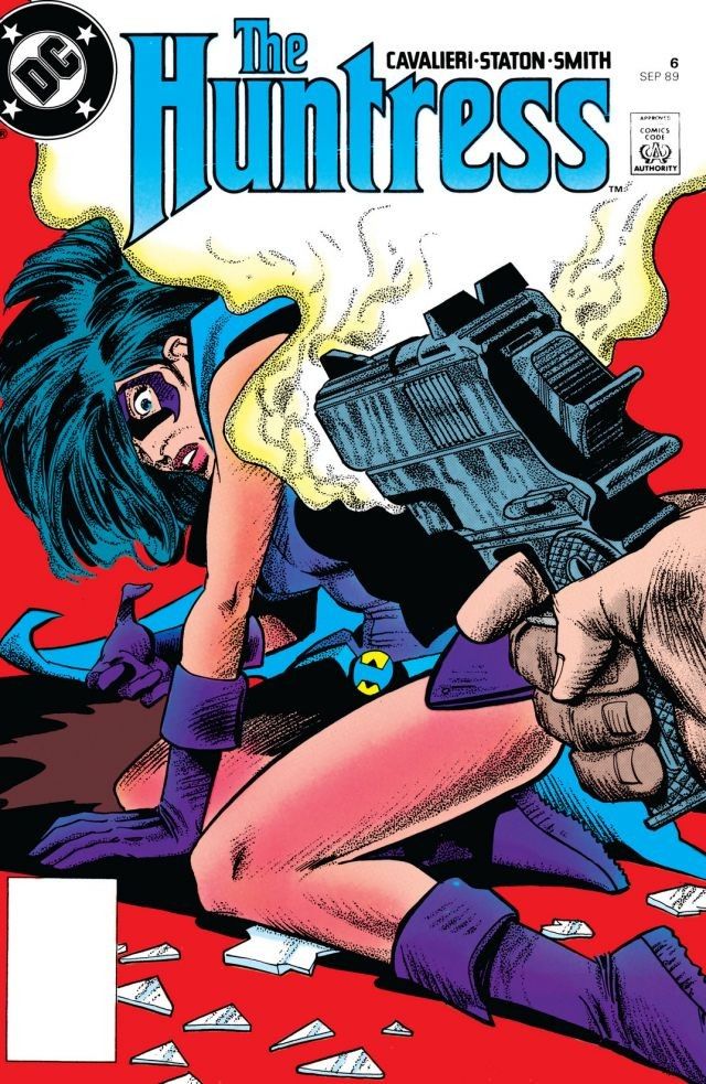 The Huntress #6 cover