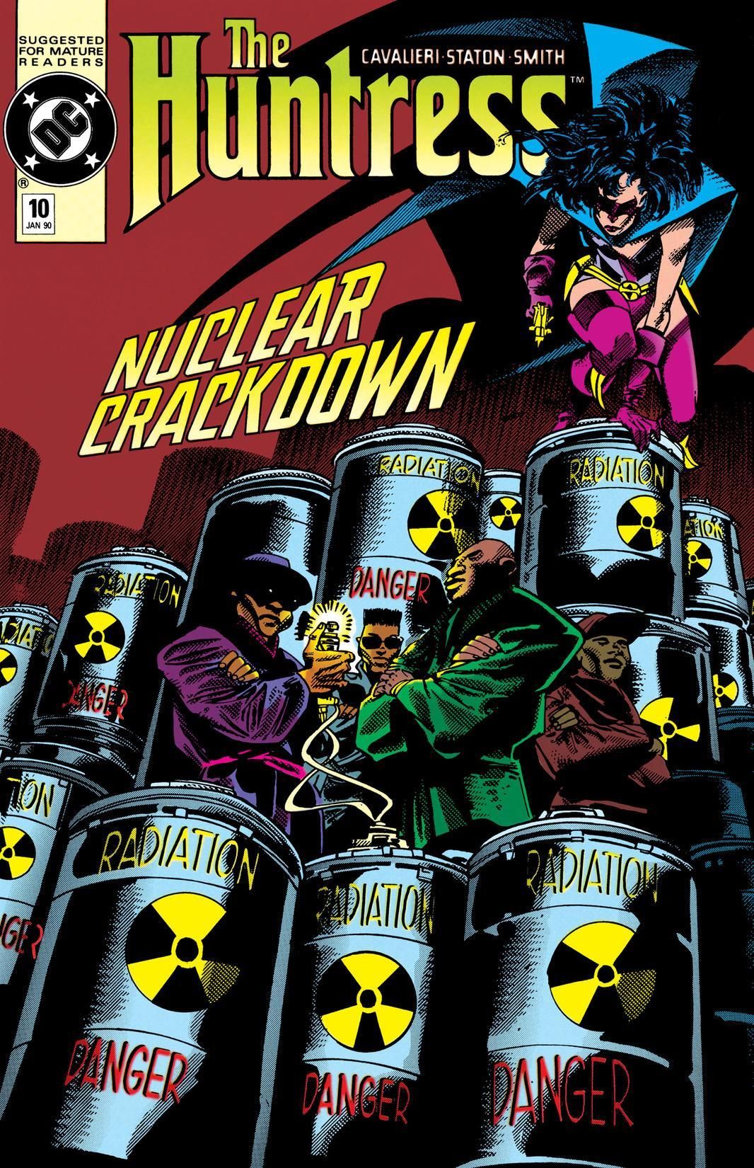 The Huntress #10 cover