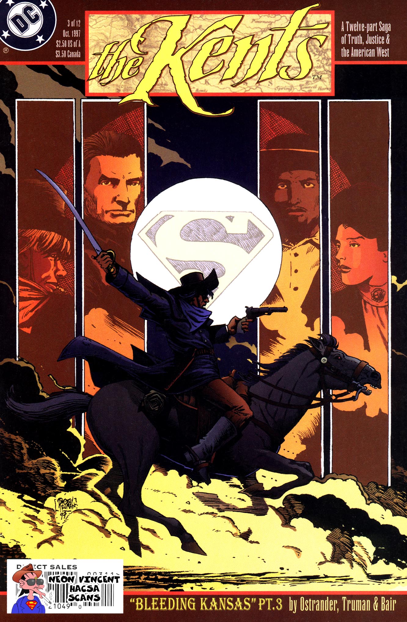 The Kents #3 cover