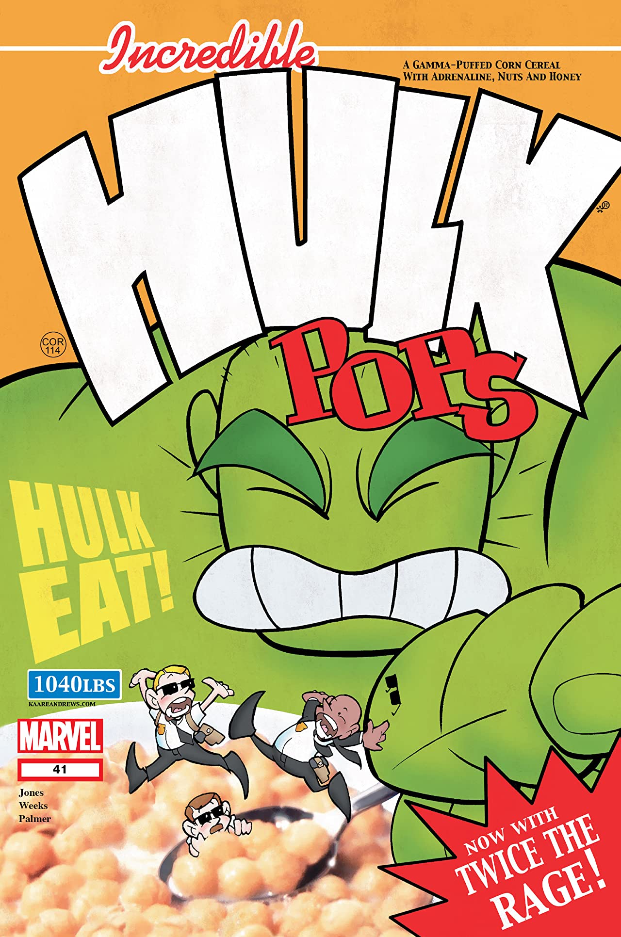 Incredible Hulk #41 cover
