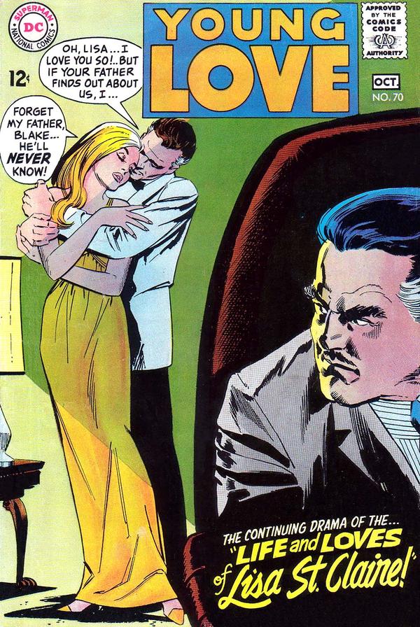 Young Love #70 cover