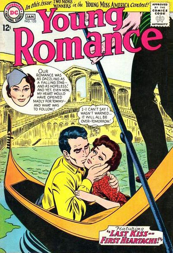Young Romance #133 cover