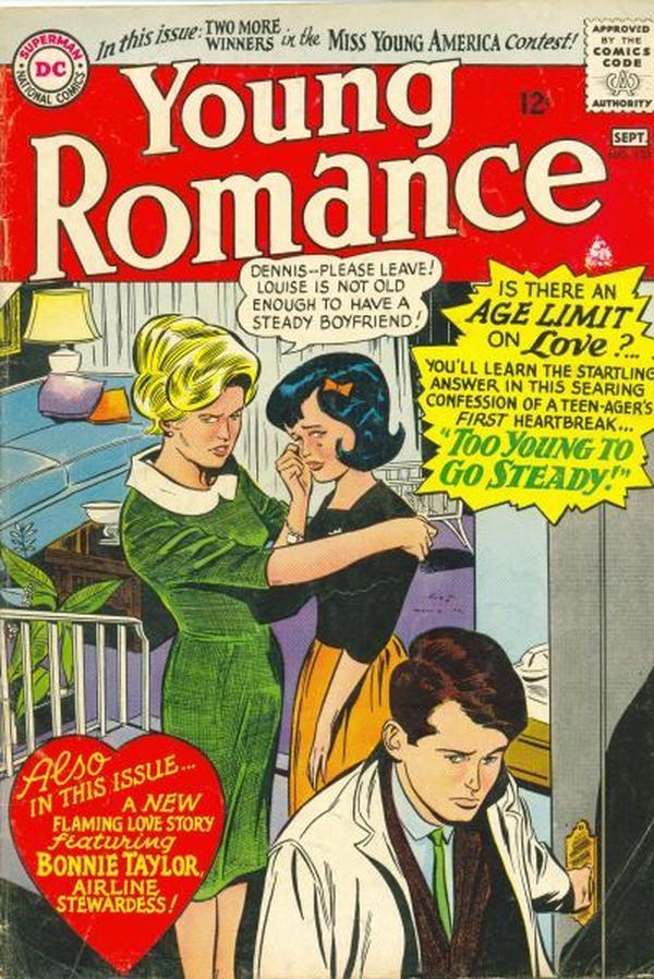 Young Romance #137 cover