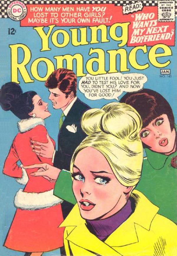 Young Romance #145 cover