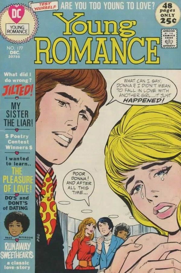 Young Romance #177 cover