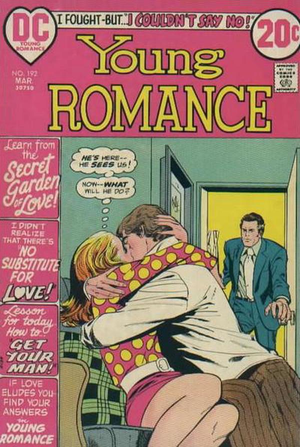 Young Romance #192 cover