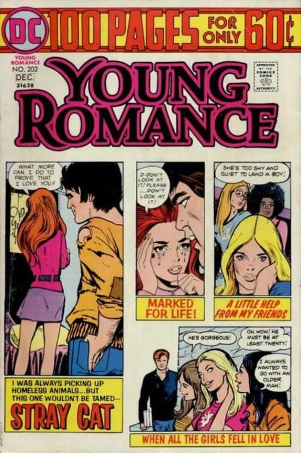 Young Romance #202 cover