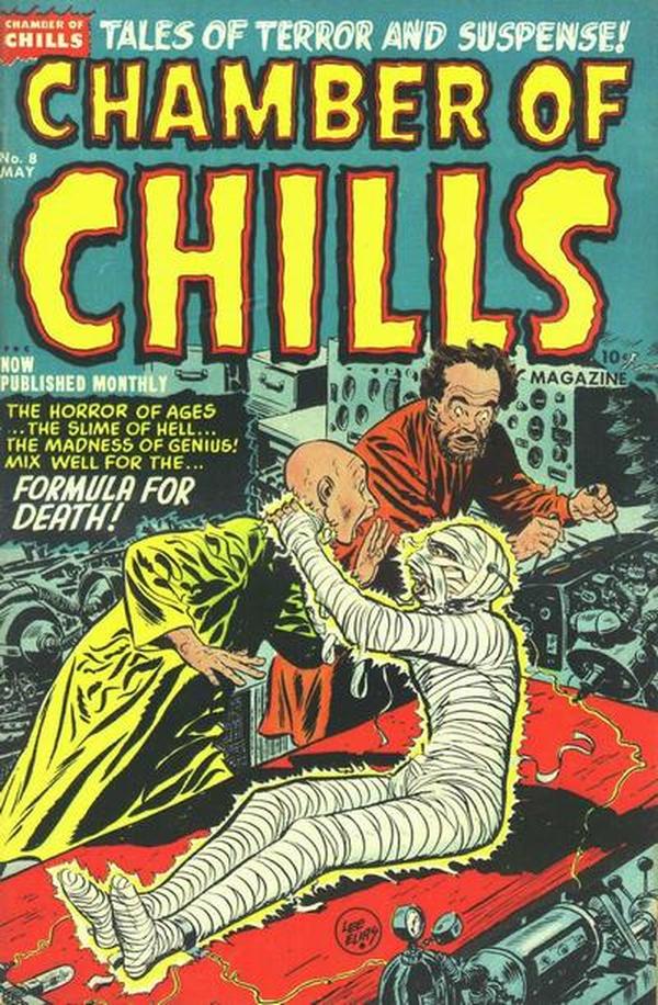 Chamber of Chills Magazine #8 cover