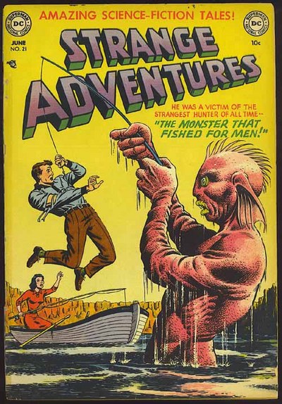Strange Adventures #21 cover