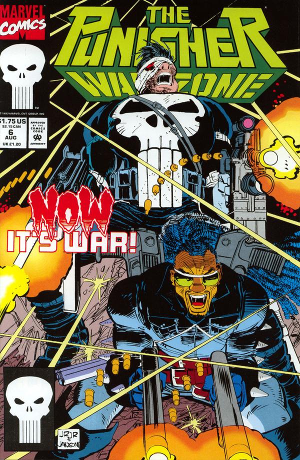The Punisher: War Zone #6 cover