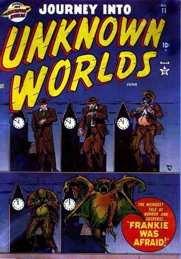 Journey into Unknown Worlds #11 cover
