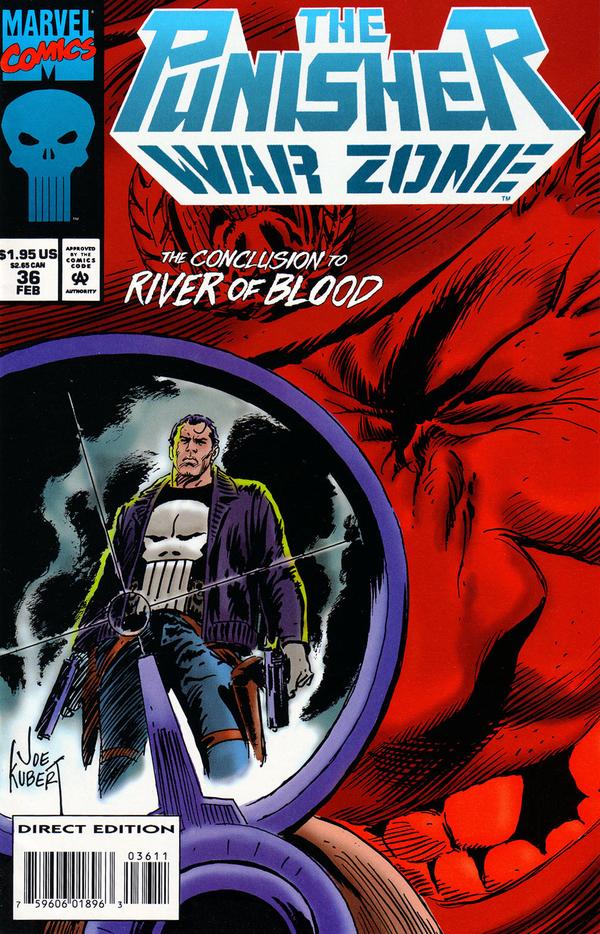 The Punisher: War Zone #36 cover