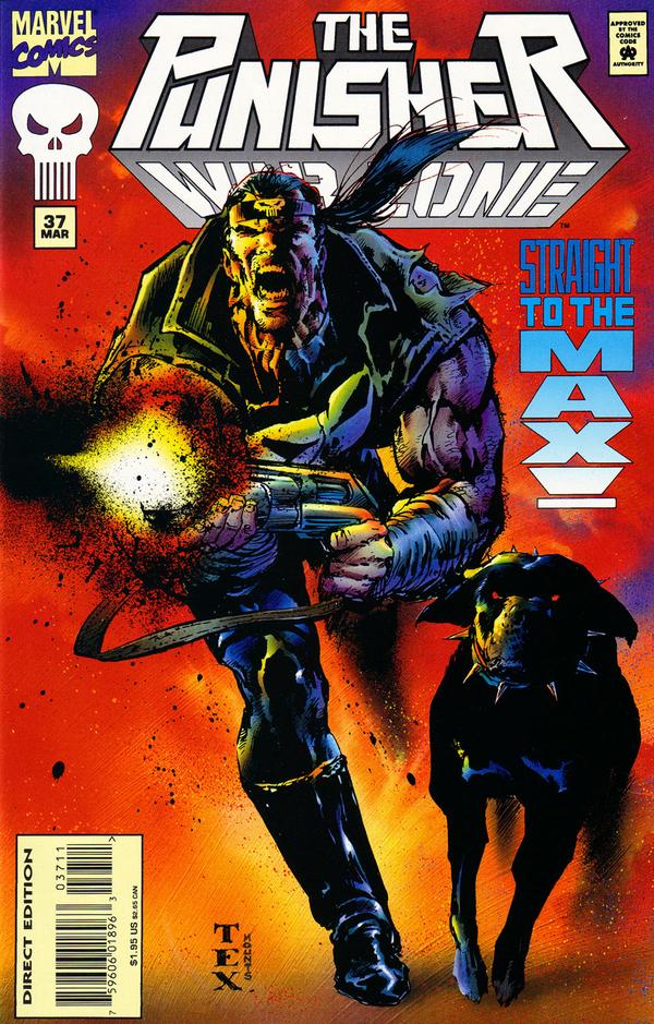 The Punisher: War Zone #37 cover