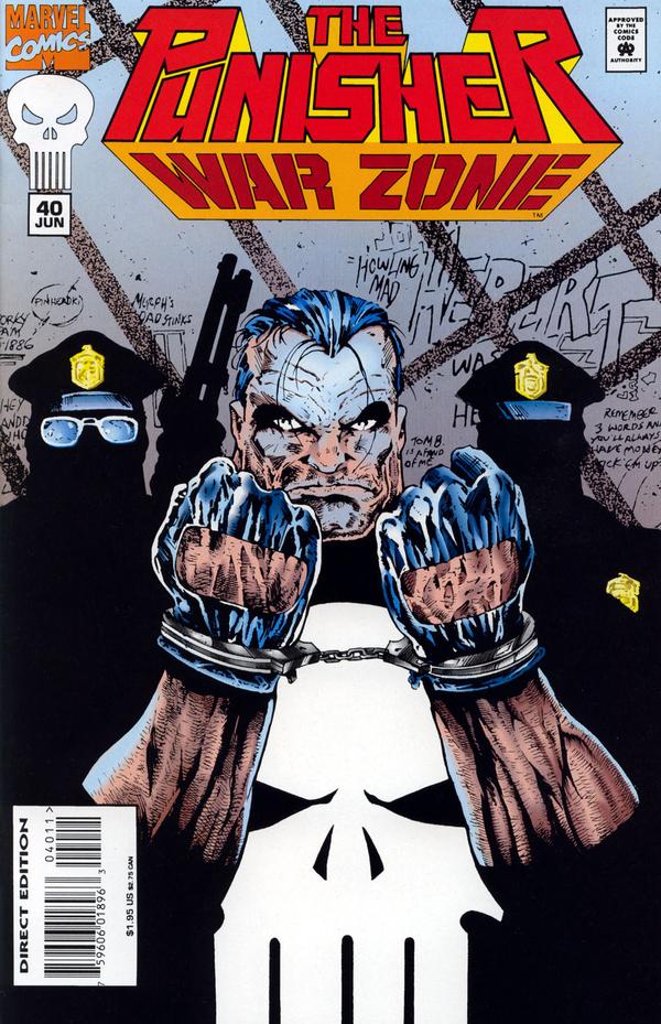 The Punisher: War Zone #40 cover