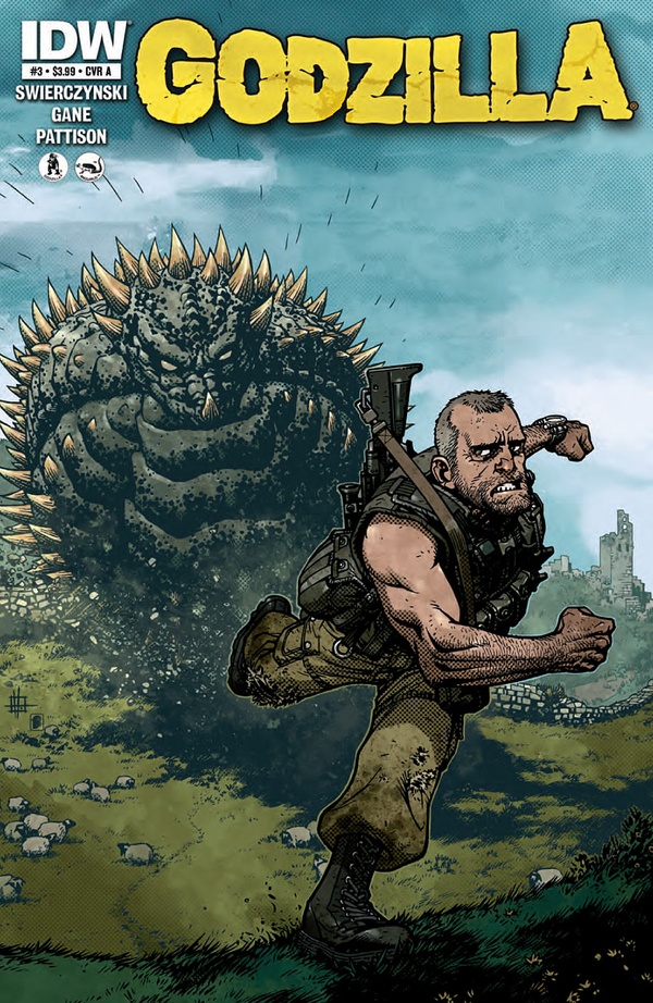 Godzilla #3 cover