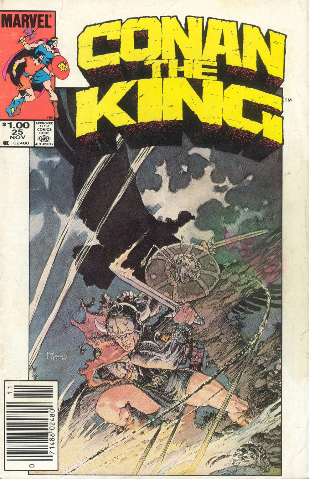 Conan the King #25 cover