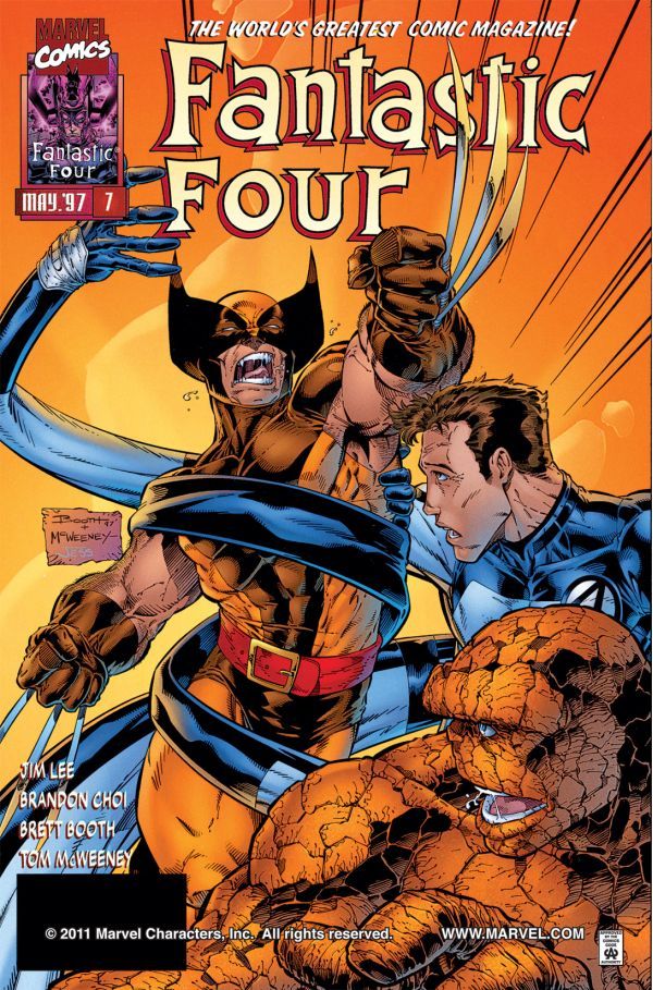 Fantastic Four #7 cover