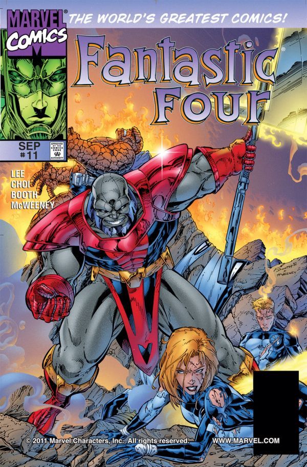 Fantastic Four #11 cover