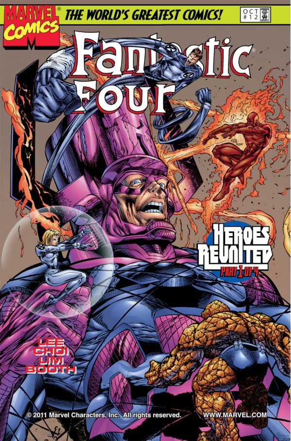 Fantastic Four #12 cover