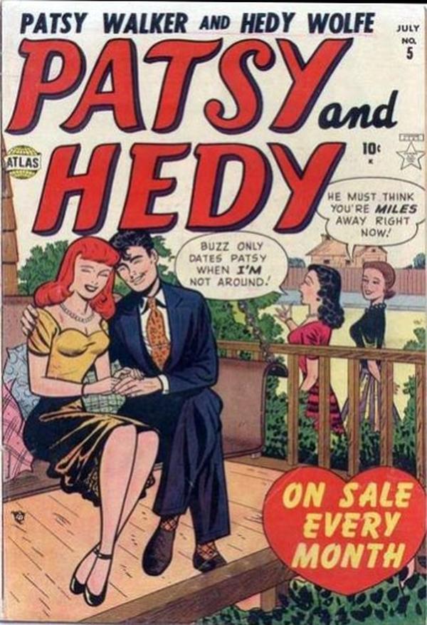 Patsy and Hedy #5 cover