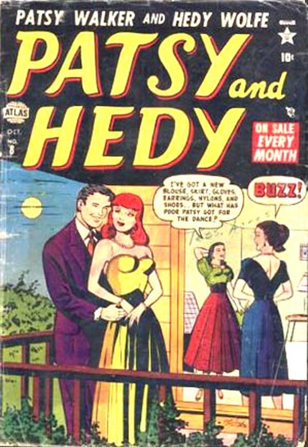 Patsy and Hedy #8 cover