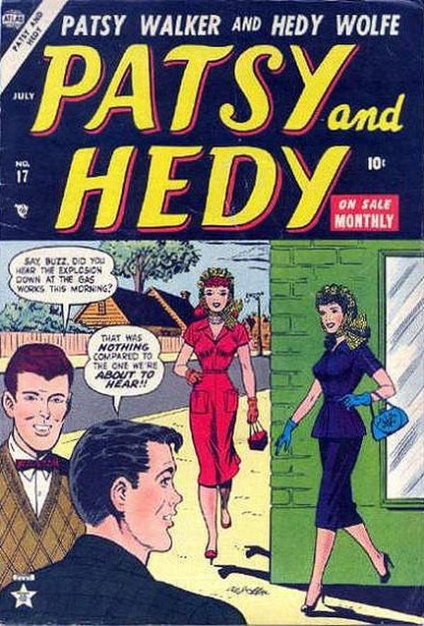 Patsy and Hedy #17 cover