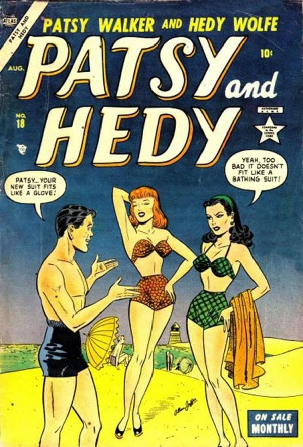 Patsy and Hedy #18 cover
