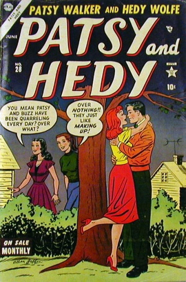 Patsy and Hedy #28 cover