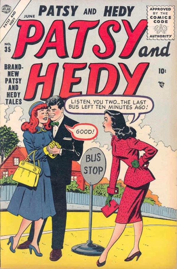 Patsy and Hedy #35 cover