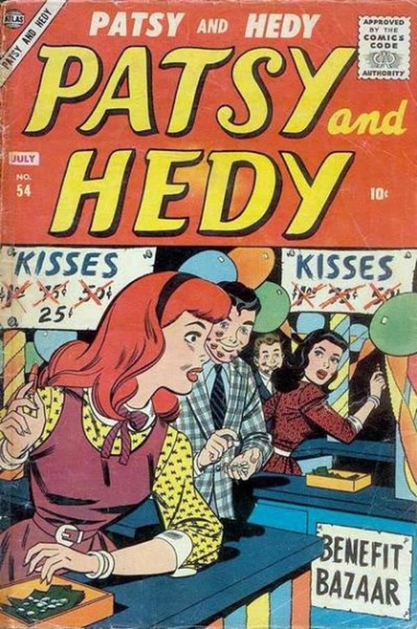 Patsy and Hedy #54 cover