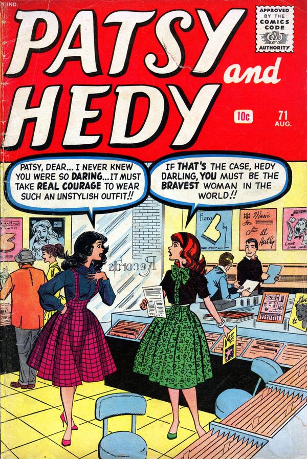Patsy and Hedy #71 cover