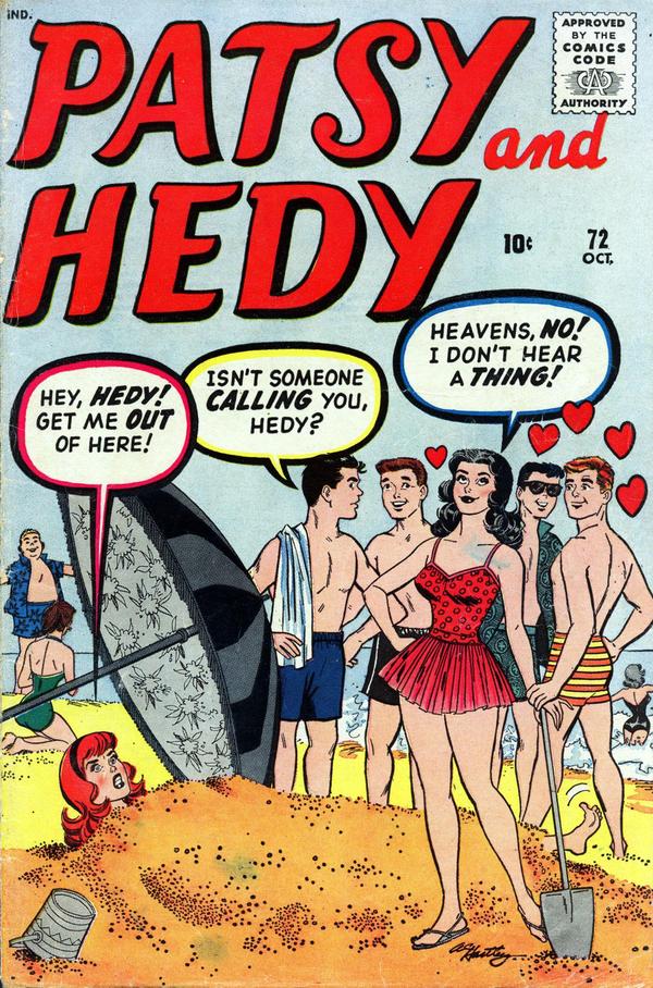 Patsy and Hedy #72 cover