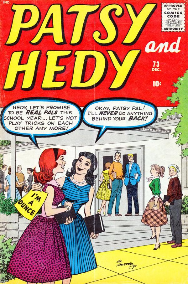Patsy and Hedy #73 cover