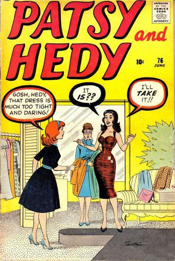 Patsy and Hedy #76 cover