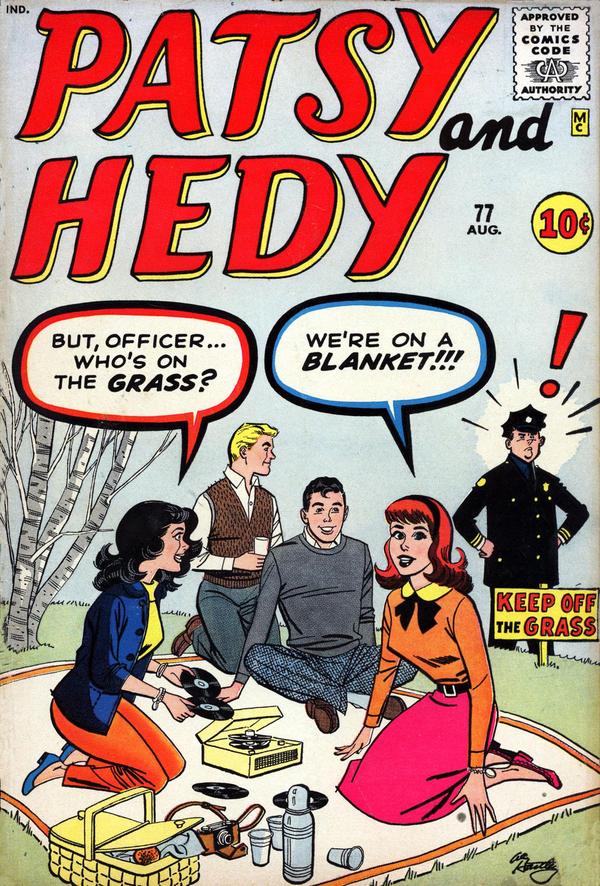 Patsy and Hedy #77 cover