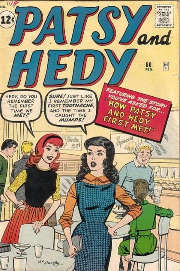 Patsy and Hedy #80 cover