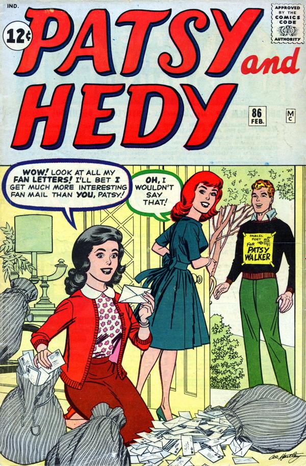 Patsy and Hedy #86 cover