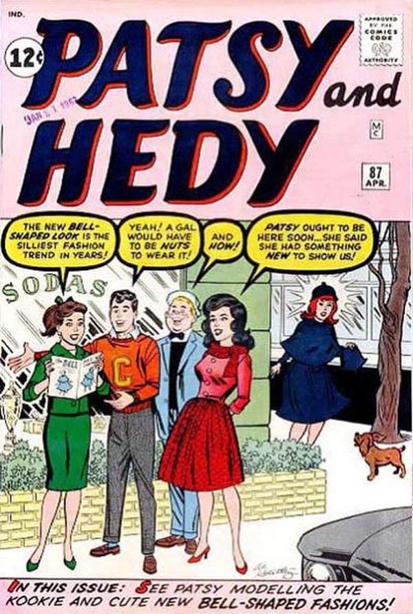 Patsy and Hedy #87 cover