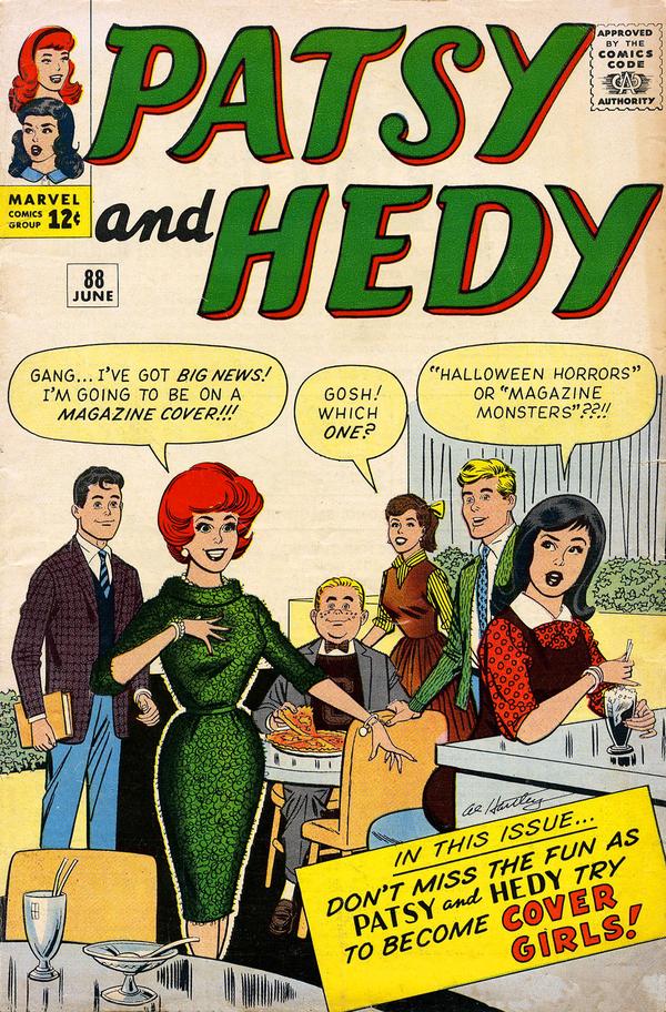 Patsy and Hedy #88 cover