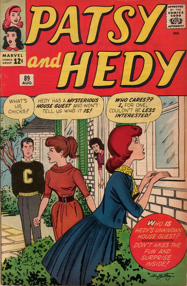 Patsy and Hedy #89 cover