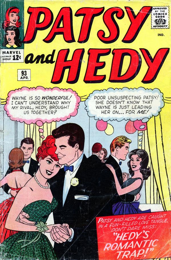 Patsy and Hedy #93 cover
