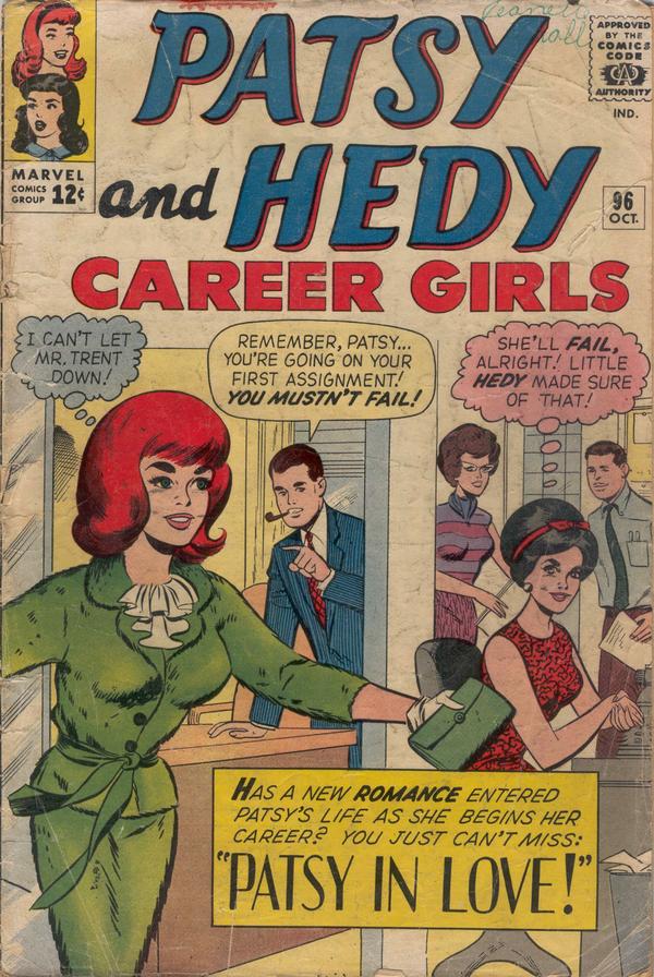Patsy and Hedy #96 cover