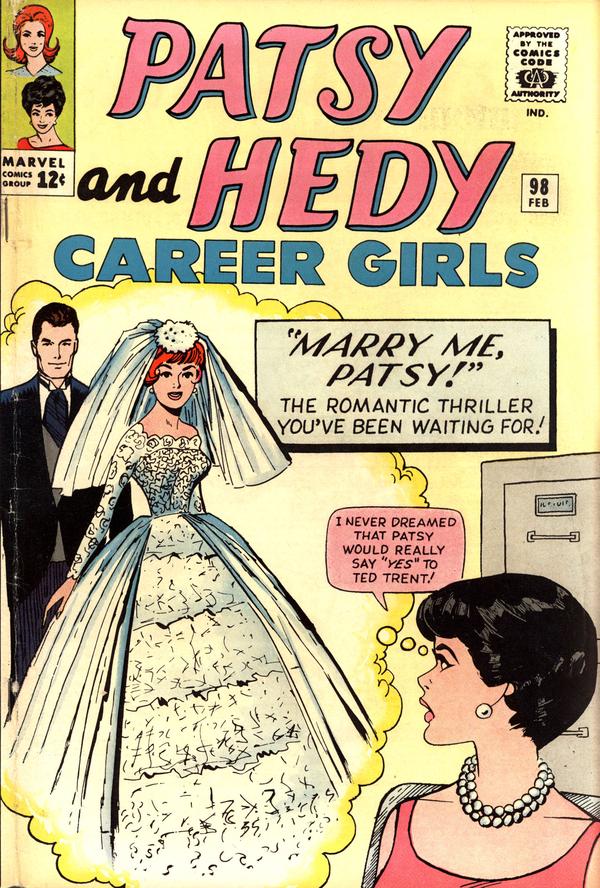 Patsy and Hedy #98 cover