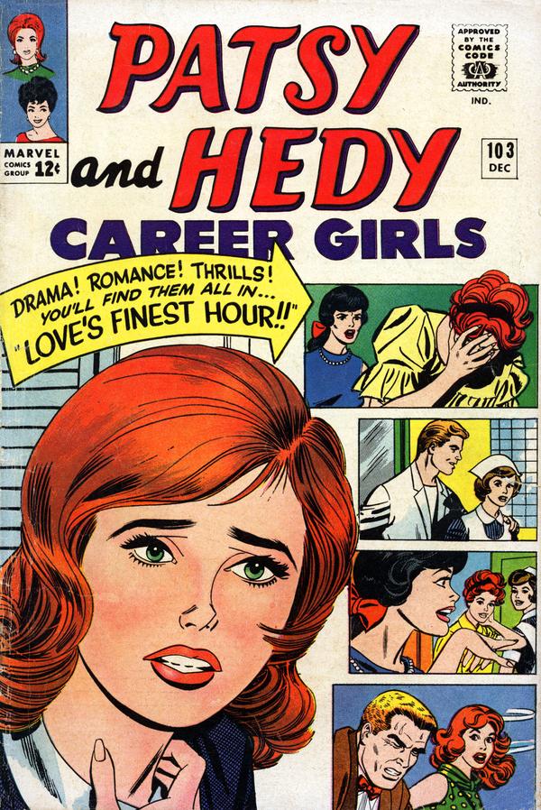 Patsy and Hedy #103 cover
