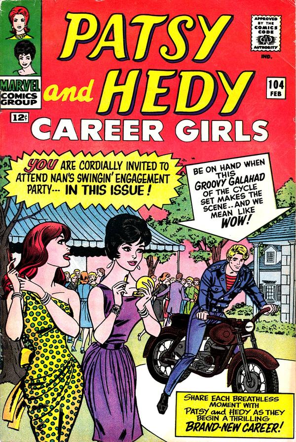 Patsy and Hedy #104 cover