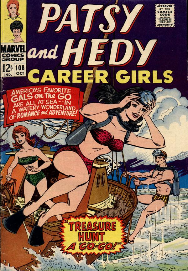 Patsy and Hedy #108 cover