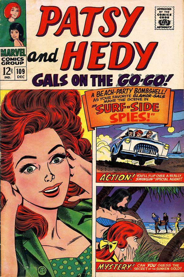 Patsy and Hedy #109 cover